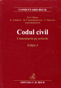 Codul Civil: Comentariu pe articole