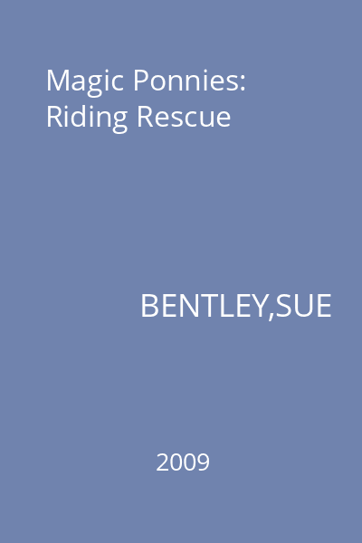 Magic Ponnies: Riding Rescue