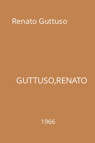 Renato Guttuso