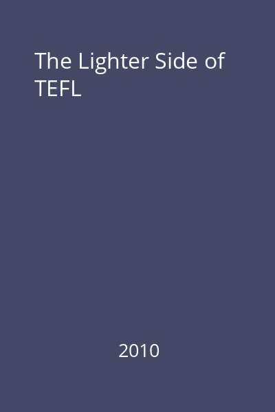 The Lighter Side of TEFL