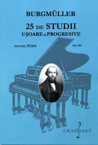 25 de studii ușoare și progresive compuse și digitate special pentru întinderea mâinilor mici. Opus 100: Pentru pian