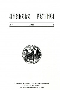Analele Putnei. Vol. XV : Partea 1