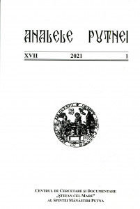 Analele Putnei. Vol. XVII : Partea 1