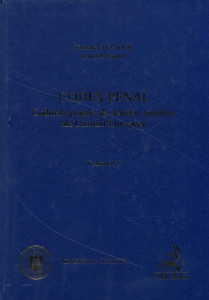 Codex Penal: Codurile Penale ale statelor membre ale Uniunii Europene. Vol. 5