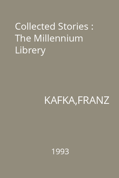 Collected Stories : The Millennium Librery