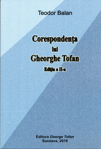 Corespondenţa lui Gheorghe Tofan