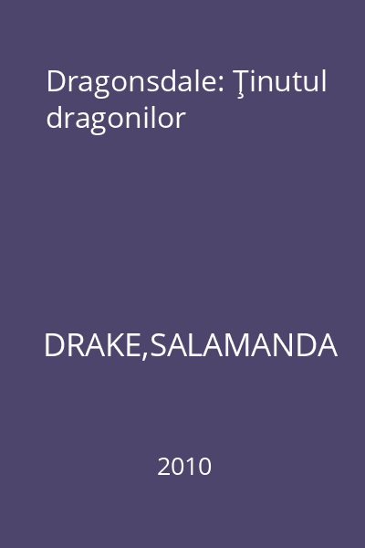 Dragonsdale: Ţinutul dragonilor