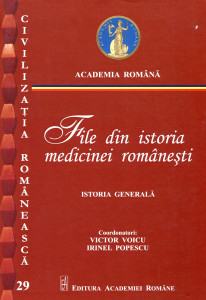 File din istoria medicinei româneşti: Istoria generală