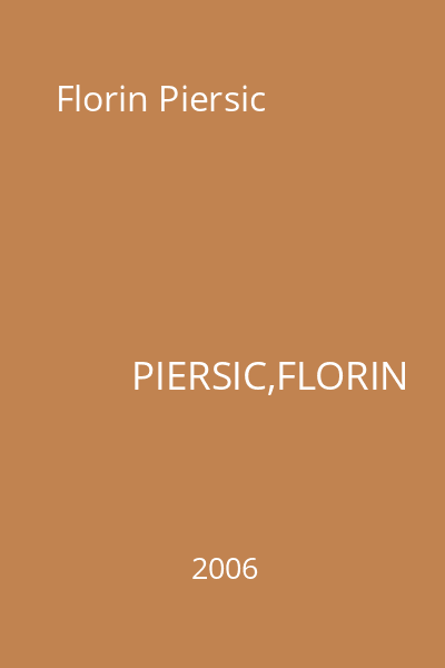 Florin Piersic