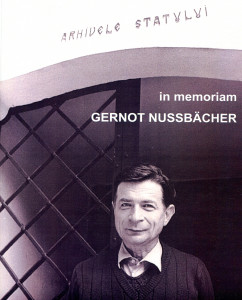 In Memoriam Gernot Nussbacher