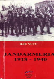 Jandarmeria 1918 - 1940 : legislație și organizare