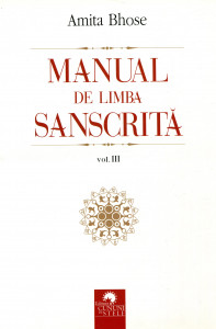 Manual de limba sanscrită. Vol. 3