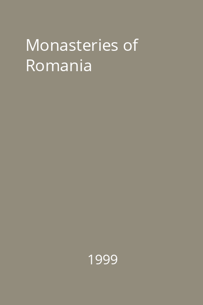 Monasteries of Romania