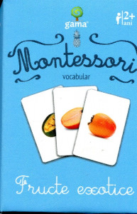Montessori Vocabular: Fructe exotice
