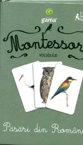 Montessori Vocabular: Păsări din România