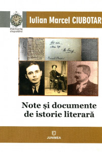 Note şi documente de istorie literară