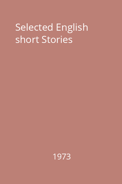 Selected English short Stories