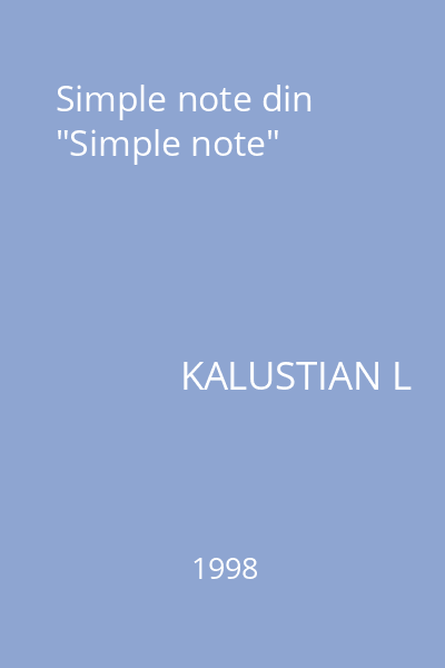 Simple note din "Simple note"