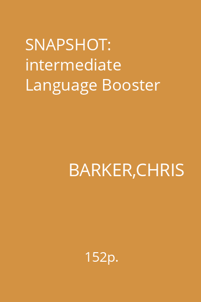 SNAPSHOT: intermediate Language Booster