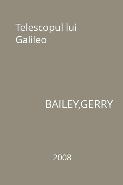Telescopul lui Galileo