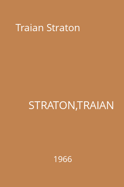 Traian Straton