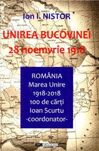 Unirea Bucovinei 28 noemvrie 1918: Studii şi documente